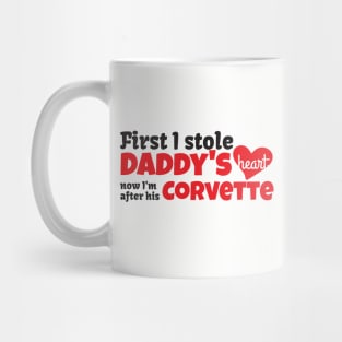 Daddy's Corvette Mug